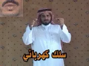 توضيح إشارة "سلك كهربائي" - Sign demonstration for "wire"