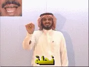 توضيح إشارة "نحلة" - Sign demonstration for "bee"