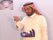 توضيح إشارة "أنت" - Sign demonstration for "You (Masculine Singular)"