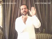 توضيح إشارة "مؤلف" - Sign demonstration for "author"