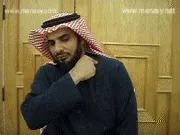 توضيح إشارة "ذنب" - Sign demonstration for "offense"