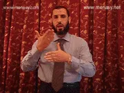 توضيح إشارة "لأن" - Sign demonstration for "because"