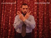 توضيح إشارة "لبس" - Sign demonstration for "confusion"