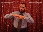 توضيح إشارة "لثة" - Sign demonstration for "gum"